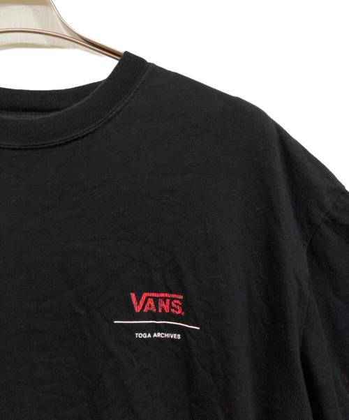 VANS（ヴァンズ）VANS (ヴァンズ) TOGA ARCHIVES (トーガアーカイブス) Tシャツ ブラック サイズ:SIZE Lの古着・服飾アイテム