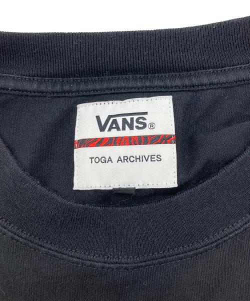 VANS（ヴァンズ）VANS (ヴァンズ) TOGA ARCHIVES (トーガアーカイブス) Tシャツ ブラック サイズ:SIZE Lの古着・服飾アイテム