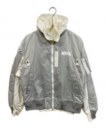NIKE×sacai（ナイキ×サカイ）の古着「NRG LAYERED JKT」｜ホワイト