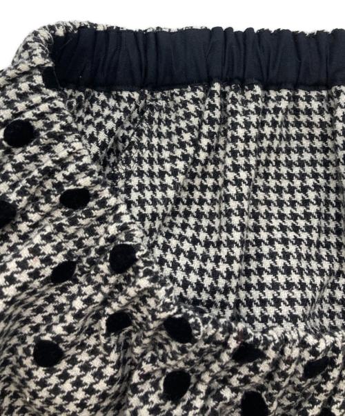 tricot COMME des GARCONS（トリココムデギャルソン）tricot COMME des GARCONS (トリココムデギャルソン) ドットフリルスカート グレー サイズ:不明（実寸をご確認ください）の古着・服飾アイテム