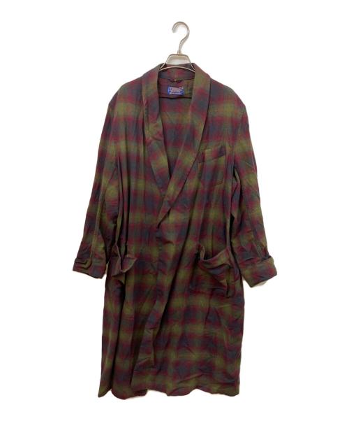 PENDLETON（ペンドルトン）PENDLETON (ペンドルトン) ウールガウン ブラウン サイズ:SIZE Lの古着・服飾アイテム