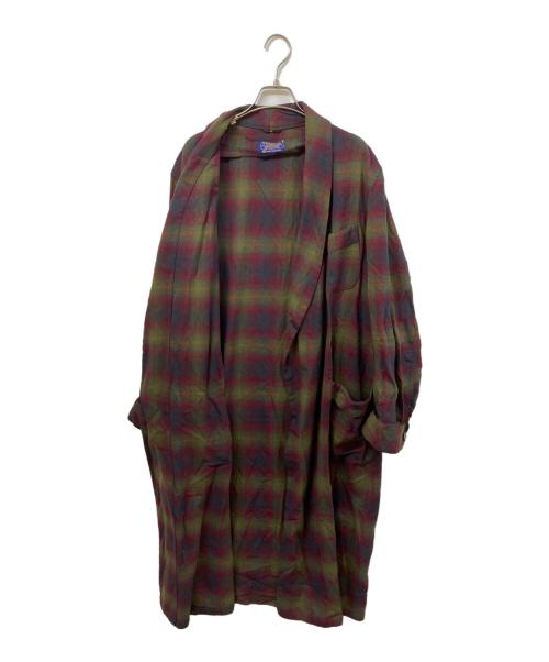 PENDLETON（ペンドルトン）PENDLETON (ペンドルトン) ウールガウン ブラウン サイズ:SIZE Lの古着・服飾アイテム