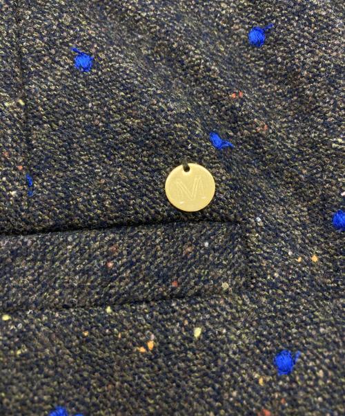 MUVEIL（ミュベール）MUVEIL (ミュベール) ドット刺繍パンツ ブラウン サイズ:SIZE 38の古着・服飾アイテム