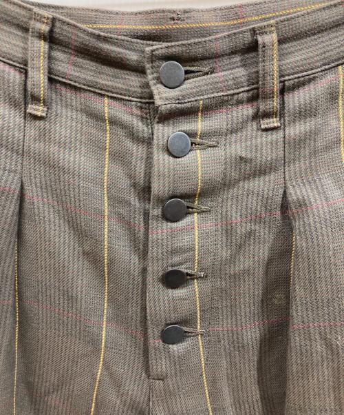 NEMETH（ネメス）NEMETH (ネメス) Trousers 21B グレー サイズ:Sの古着・服飾アイテム