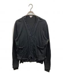 masu（エムエーエスユー）の古着「INSIDE OUT CARDIGAN」｜ブラック