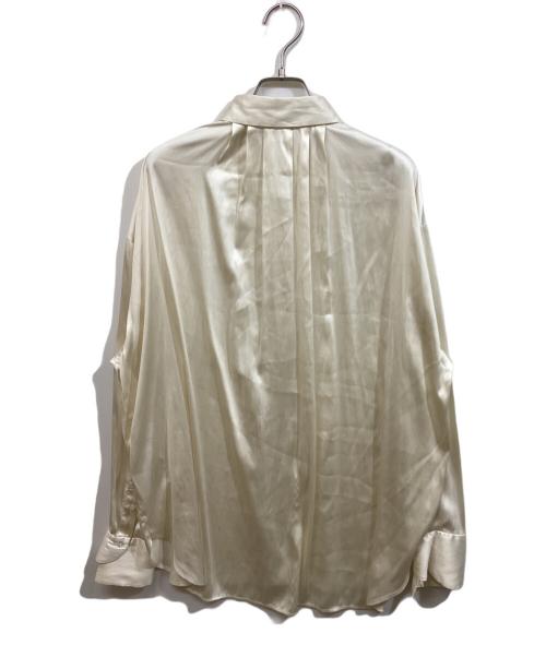 Ameri（アメリ）Ameri (アメリ) CALENDERING SHIRT ベージュ サイズ:Sの古着・服飾アイテム