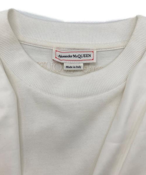 ALEXANDER McQUEEN（アレキサンダーマックイーン）ALEXANDER McQUEEN (アレキサンダーマックイーン) Tシャツ ベージュ サイズ:38の古着・服飾アイテム