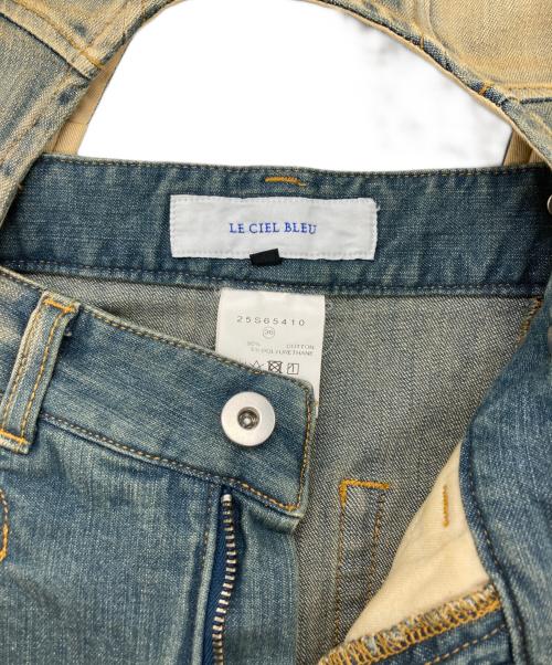 LE CIEL BLEU（ルシェルブルー）LE CIEL BLEU (ルシェルブルー) コンバーチブルデニムドレス インディゴ サイズ:36の古着・服飾アイテム