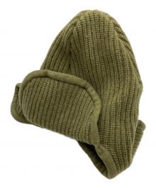 FUMIE=TANAKA（フミエタナカ）の古着「ear cover knit cap」｜カーキ