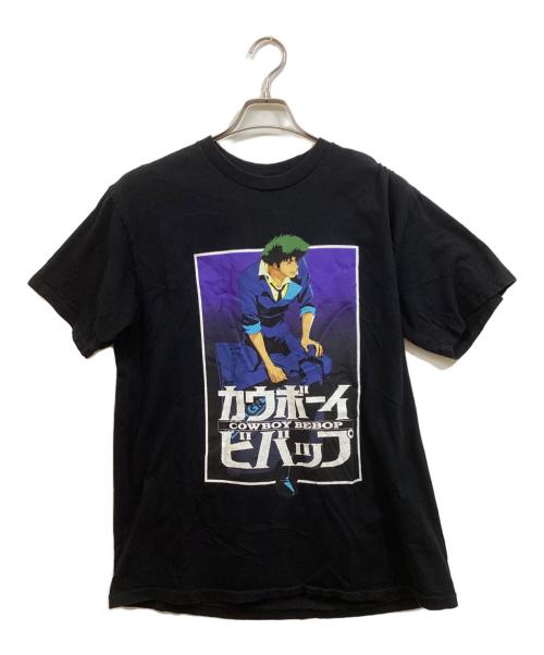 COWBOYBEBOP（カウボーイビパップ）COWBOYBEBOP (カウボーイビパップ) プリントTシャツ ブラック サイズ:Lの古着・服飾アイテム
