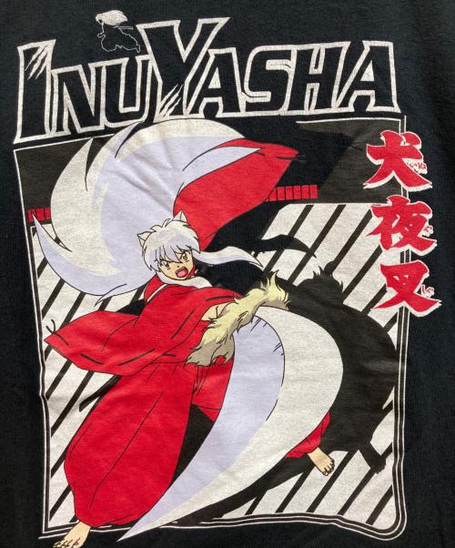 犬夜叉（イヌヤシャ）犬夜叉 (イヌヤシャ) プリントTシャツ ブラック サイズ:	SIZE Lの古着・服飾アイテム