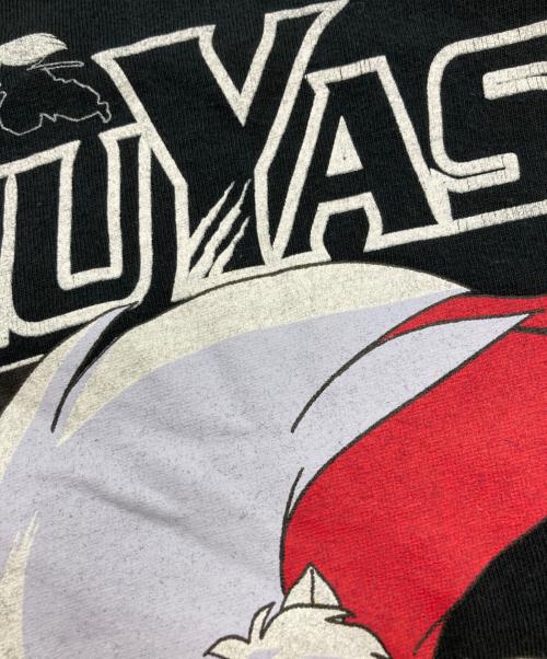 犬夜叉（イヌヤシャ）犬夜叉 (イヌヤシャ) プリントTシャツ ブラック サイズ:	SIZE Lの古着・服飾アイテム