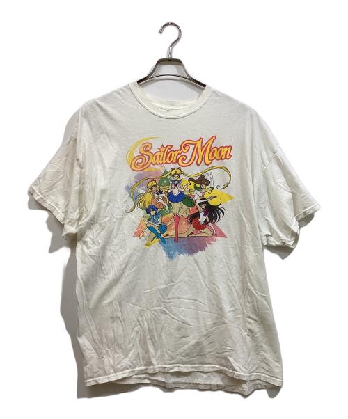 SAIROR MOON（セーラームーン）SAIROR　MOON (セーラームーン) Tシャツ ホワイト サイズ:2XLの古着・服飾アイテム