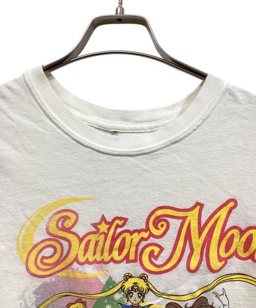 SAIROR MOON（セーラームーン）SAIROR　MOON (セーラームーン) Tシャツ ホワイト サイズ:2XLの古着・服飾アイテム