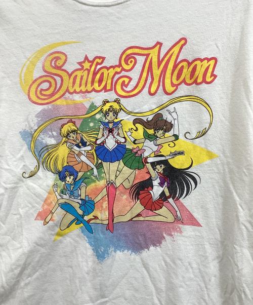 SAIROR MOON（セーラームーン）SAIROR　MOON (セーラームーン) Tシャツ ホワイト サイズ:2XLの古着・服飾アイテム