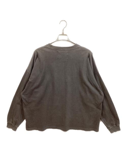 DAIRIKU（ダイリク）DAIRIKU (ダイリク) Pinup Girl Long Sleeve Tee グレー サイズ:Mの古着・服飾アイテム