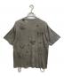 ANCELLM (アンセルム) ダメージ加工Tシャツ グレー サイズ:2：7000円