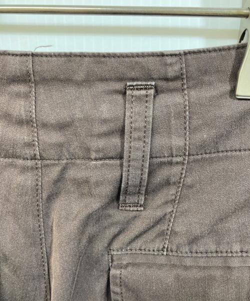 AURALEE（オーラリー）AURALEE (オーラリー) WASHED FINX HERRINGBONE SLACKS ブラウン サイズ:	SIZE 3の古着・服飾アイテム