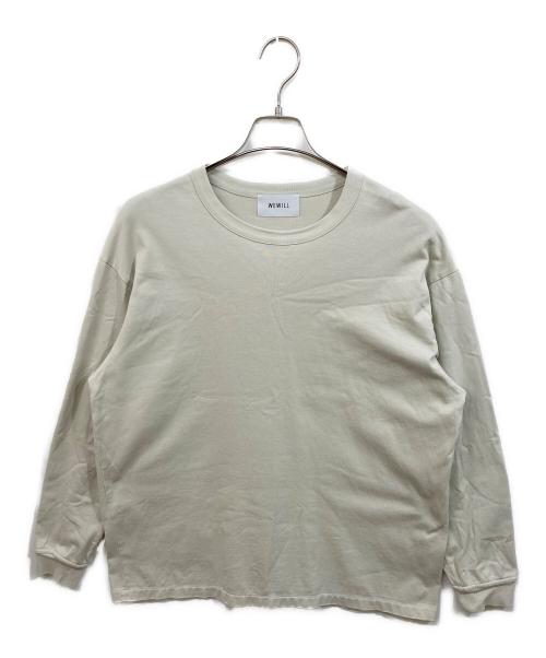 WEWILL（ウィーウィル）WEWILL (ウィーウィル) CUFF LS T-SHIRT アイボリー サイズ:2の古着・服飾アイテム