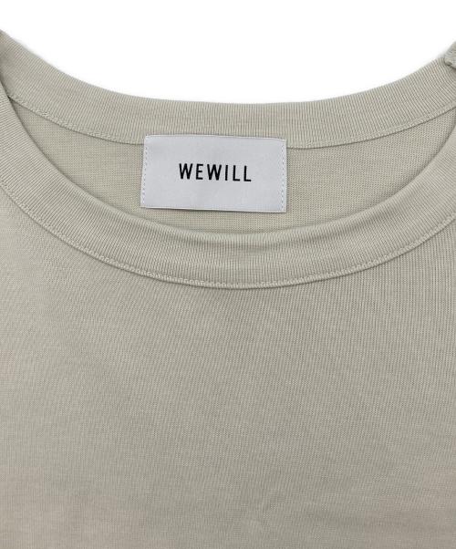 WEWILL（ウィーウィル）WEWILL (ウィーウィル) CUFF LS T-SHIRT アイボリー サイズ:2の古着・服飾アイテム