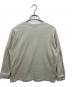 WEWILL (ウィーウィル) CUFF LS T-SHIRT アイボリー サイズ:2：5000円