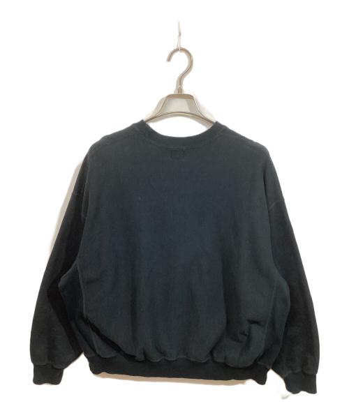 blurhms ROOTSTOCK（ブラームスルーツストック）blurhms ROOTSTOCK (ブラームスルーツストック) Sofftt&Harrd Sweatt Crrew-neck PRIINT Big ブラック サイズ:SIZE 3の古着・服飾アイテム