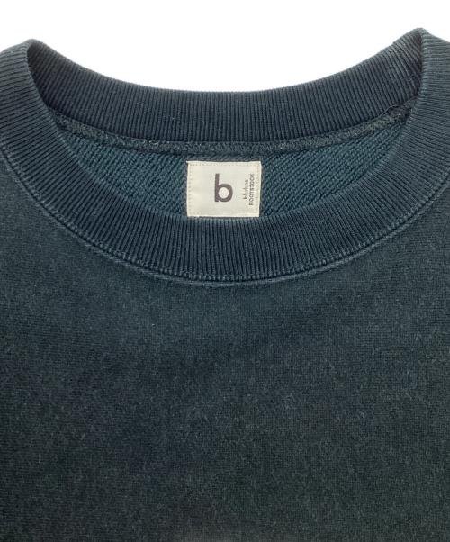 blurhms ROOTSTOCK（ブラームスルーツストック）blurhms ROOTSTOCK (ブラームスルーツストック) Sofftt&Harrd Sweatt Crrew-neck PRIINT Big ブラック サイズ:SIZE 3の古着・服飾アイテム