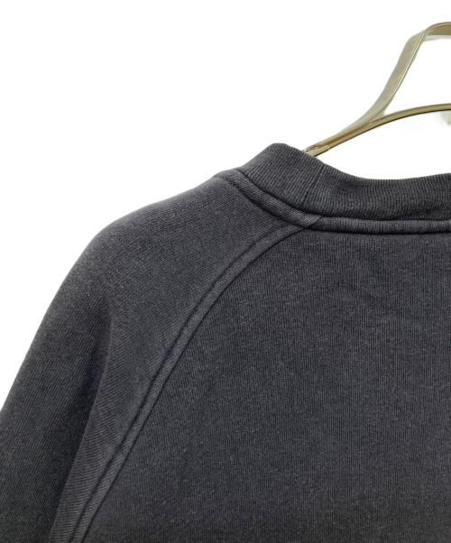 COMOLI（コモリ）COMOLI (コモリ) コットン吊裏毛クルーネックスウェット ブラック サイズ:SIZE 3の古着・服飾アイテム