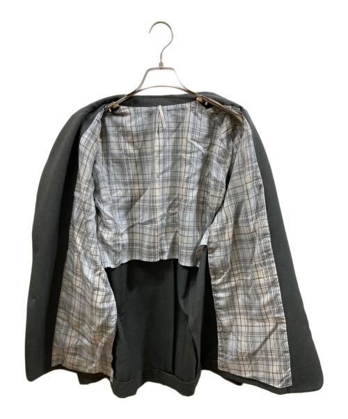 m’s braque（エムズ ブラック）m’s braque (エムズ ブラック) ルーズジャケット グレー サイズ:38の古着・服飾アイテム