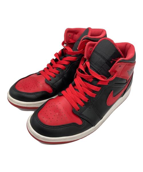 NIKE（ナイキ）NIKE (ナイキ) Air Jordan 1 Mid レッド サイズ:	SIZE 26cmの古着・服飾アイテム