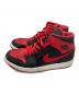 NIKE (ナイキ) Air Jordan 1 Mid レッド サイズ:	SIZE 26cm：5000円