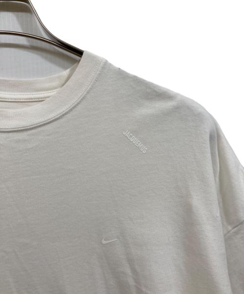 NIKE（ナイキ）NIKE (ナイキ) jacquemus (ジャックムス) Logo T-Shirt ホワイト サイズ:	SIZE XSの古着・服飾アイテム