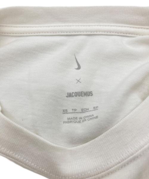 NIKE（ナイキ）NIKE (ナイキ) jacquemus (ジャックムス) Logo T-Shirt ホワイト サイズ:	SIZE XSの古着・服飾アイテム