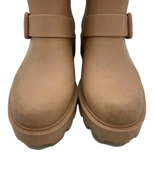 JIMMY CHOO（ジミーチュウ）JIMMY CHOO (ジミーチュウ) レインブーツ ベージュ サイズ:SIZE 37の古着・服飾アイテム