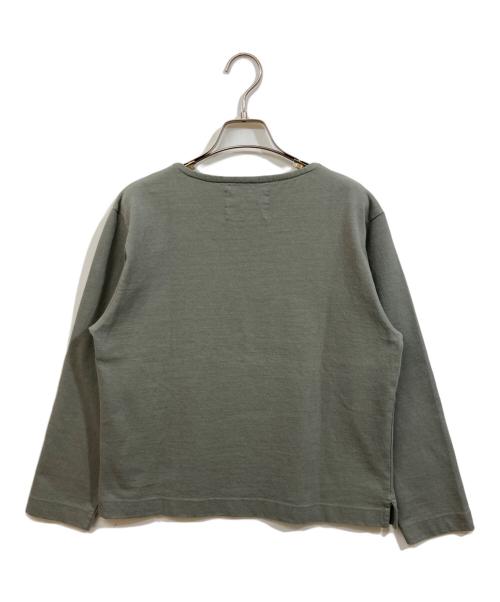 MHL（エムエイチエル）MHL (エムエイチエル) 長袖カットソー カーキ サイズ:SIZE 2の古着・服飾アイテム