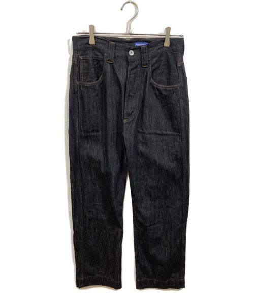 MHL（エムエイチエル）MHL (エムエイチエル) CANTONOVERALLS (キャントンオーバーオールズ) デニムパンツ ブラック サイズ:27の古着・服飾アイテム