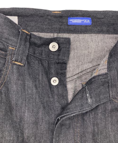 MHL（エムエイチエル）MHL (エムエイチエル) CANTONOVERALLS (キャントンオーバーオールズ) デニムパンツ ブラック サイズ:27の古着・服飾アイテム
