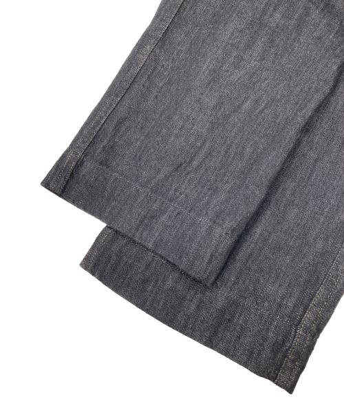 MHL（エムエイチエル）MHL (エムエイチエル) CANTONOVERALLS (キャントンオーバーオールズ) デニムパンツ ブラック サイズ:27の古着・服飾アイテム