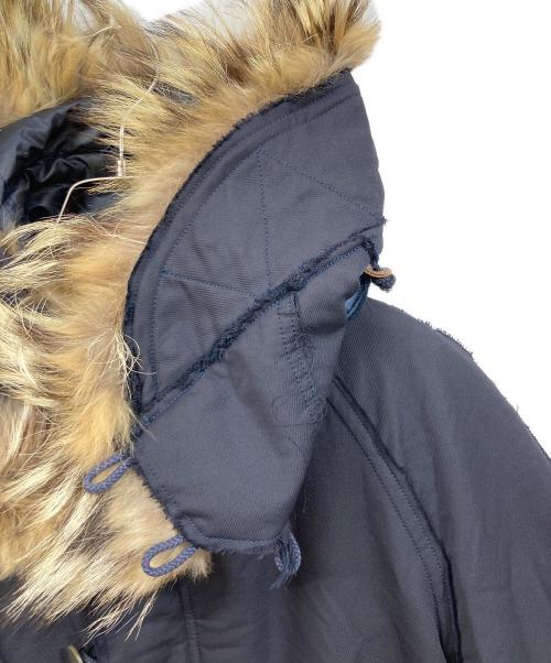 JohnUNDERCOVER（ジョンアンダーカバー）JohnUNDERCOVER (ジョンアンダーカバー) N-3Bモッズコート ネイビー サイズ:SIZE 2の古着・服飾アイテム
