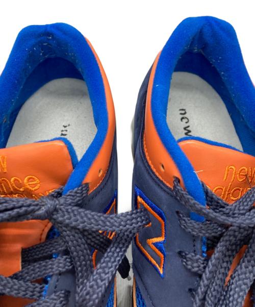 NEW BALANCE（ニューバランス）NEW BALANCE (ニューバランス) スニーカー オレンジ×ネイビー サイズ:	SIZE EUR45の古着・服飾アイテム