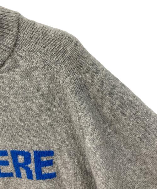 Spick and Span（スピック＆スパン）Spick and Span (スピック＆スパン) ラグランロゴニットプルオーバー グレー サイズ:SIZE Freeの古着・服飾アイテム