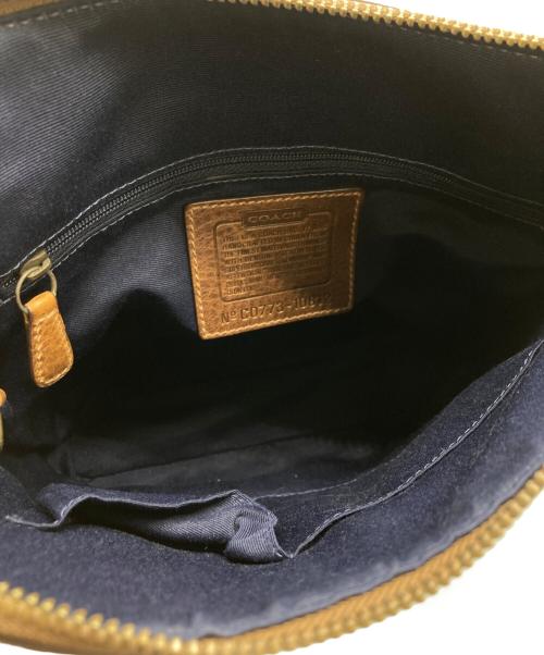 COACH（コーチ）COACH (コーチ) ショルダーバッグ ネイビーの古着・服飾アイテム