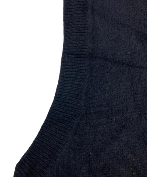 HYKE（ハイク）HYKE (ハイク) LAMBS WOOL VEST ブラック サイズ:２の古着・服飾アイテム