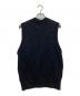HYKE (ハイク) LAMBS WOOL VEST ブラック サイズ:２：7000円