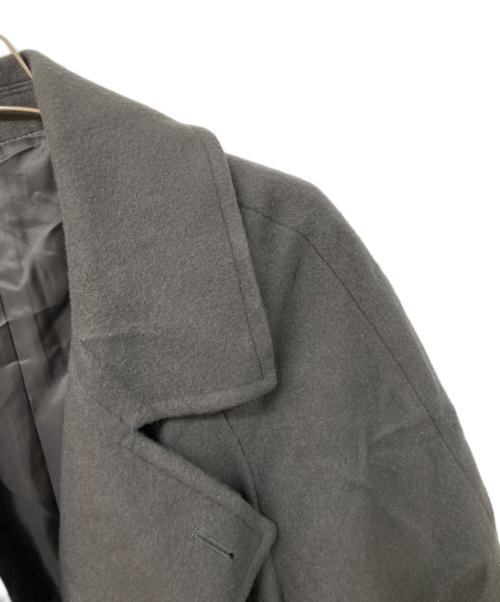 Snidel（スナイデル）Snidel (スナイデル) ウールカシミヤスタンドカラーコート グレー サイズ:	SIZE 0の古着・服飾アイテム