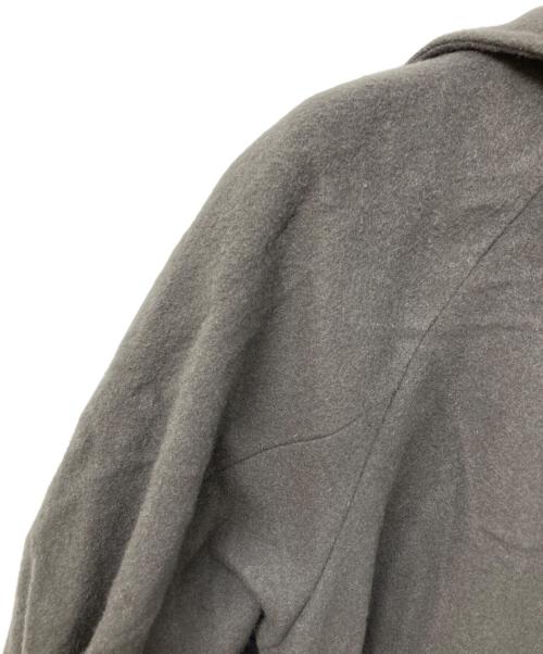 Snidel（スナイデル）Snidel (スナイデル) ウールカシミヤスタンドカラーコート グレー サイズ:	SIZE 0の古着・服飾アイテム