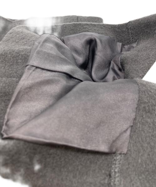 Snidel（スナイデル）Snidel (スナイデル) ウールカシミヤスタンドカラーコート グレー サイズ:	SIZE 0の古着・服飾アイテム