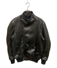 中古・古着通販】RICK OWENS (リック オウエンス) レザーライダース
