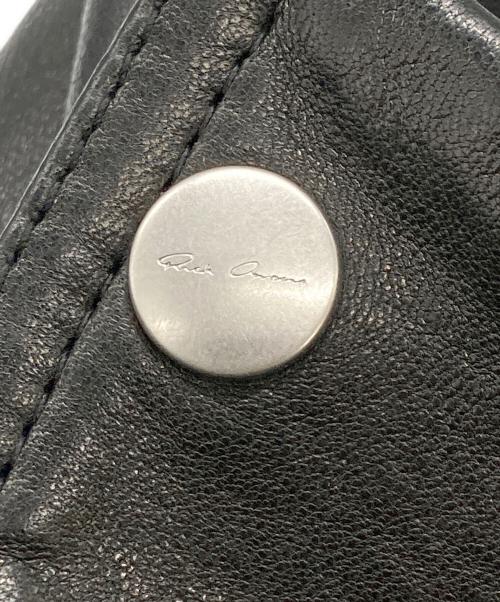 RICK OWENS（リックオウエンス）RICK OWENS (リックオウエンス) HOLLYWOOD FLIGHT/レザージャケット ブラック サイズ:46の古着・服飾アイテム