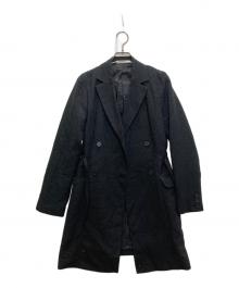 Snidel（スナイデル）の古着「ベルトセットジャケット」｜ブラック